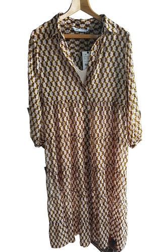 Zara long sleeve maxi dress - sleeve,