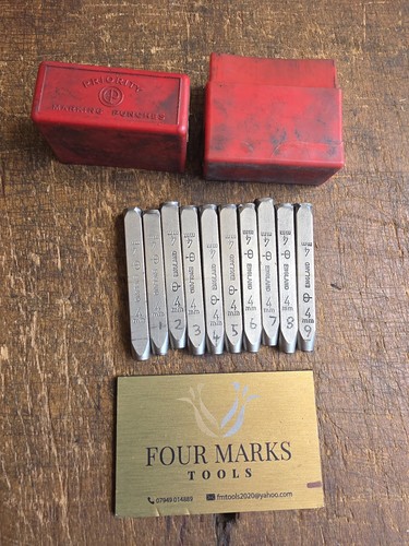 Priority number punch set - priority, 4mm