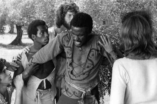 Carl anderson being held back - carl,