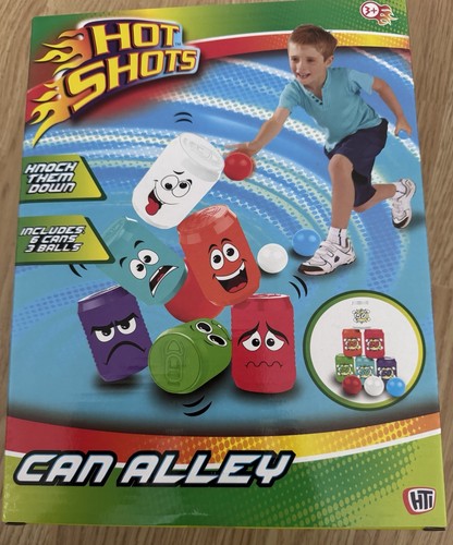 Tin can alley game kids - can, garden
