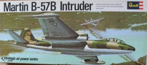Revell h132 martin 57b - revell, b-57b