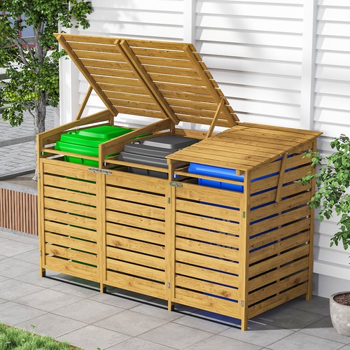 Wooden dual triple wheelie - wooden,