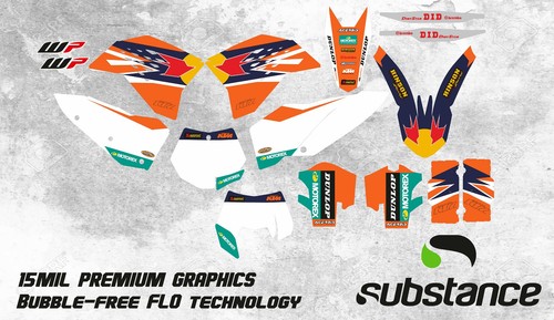 Graphics kit for ktm sxf - ktm, exc