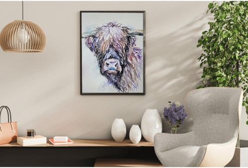 Original highland cow - original,
