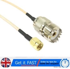 UHF Female PL259 SO239 toSMA