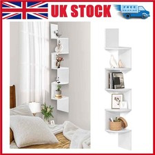 5 Tier Floating Corner Shelves
