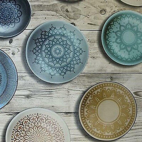 Muriva table mosaic plate - table,