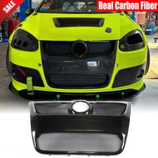 Carbon Fiber Front Bumper Kidney Grill For Volkswagen Golf 5 GTI  MK5 2005-2008