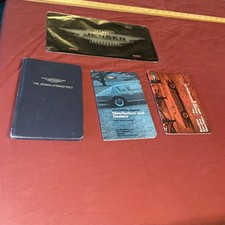72 Jensen Interceptor II Owners Manual, Paper  Book & Front License Plate Plate