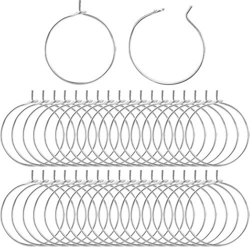 40pcs earring hoops - hoops, for