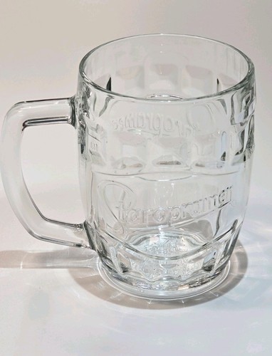 Staropramen embossed pint - embossed,