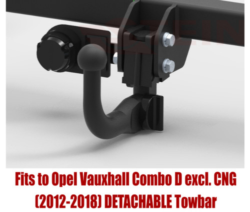 Detachable tow bar for - detachable,