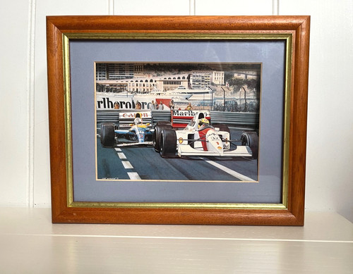 Nigel mansell ayrton senna - nigel, vs