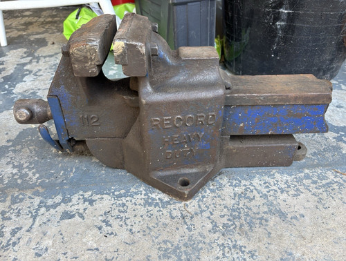 Record 112 bench vice - record,