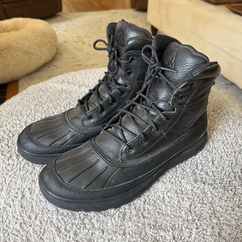 Nike woodside black - boots, acg