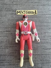 BANDAI 1993 Power Rangers Rose Mighty Morphin Head Flip Action Figure USED