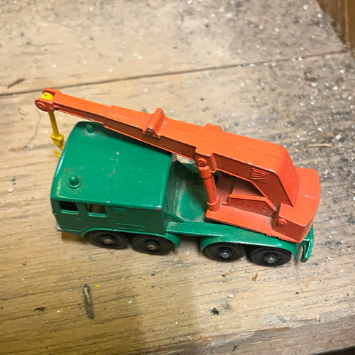 Diecast crane boom recovery - crane/boom,