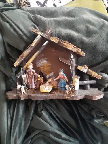 Nativity traditional made - nativity, in