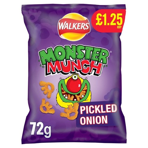 Walkers monster munch pickled - monster,