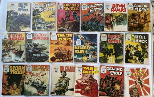 Vintage war battle picture - war,