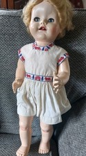 Vtg. 20" Pedigree Walking, Head Turning, Moving Open/Close Eyes  Doll