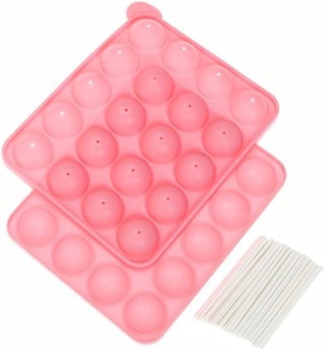 Silicone cake pop maker set - cake,