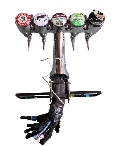 Chrome beer tap man cave - chrome,