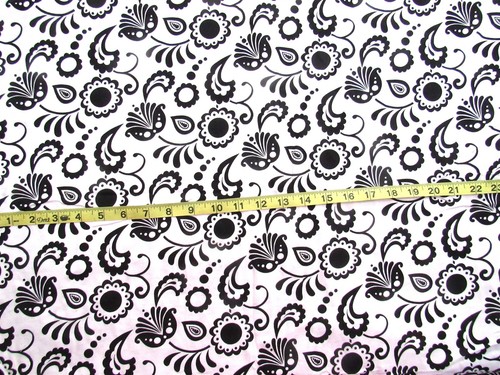 Knit fabric white - yd,