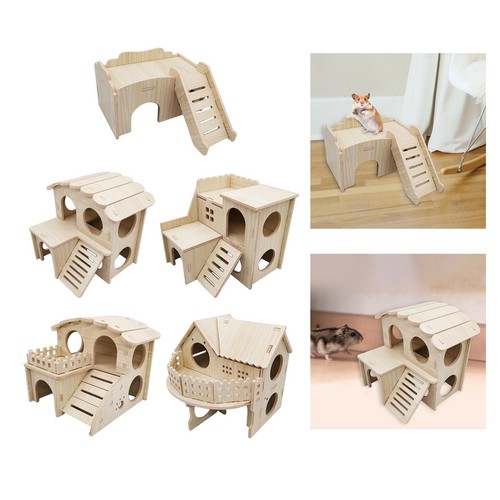 Hamster house and hideout cage - hamster,