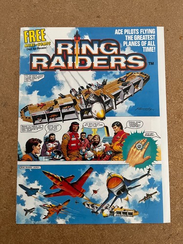 Ring raiders mini comic - mini, rare