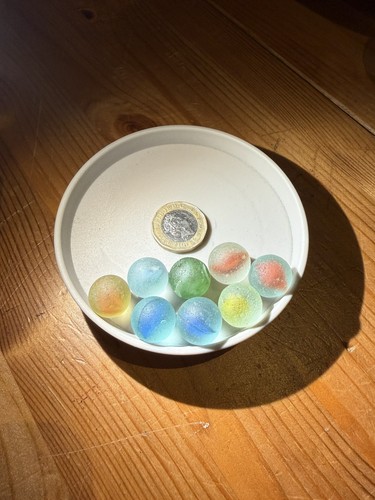 Seaham seaglass marble bundle - seaglass,