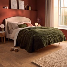 Silentnight Heat Genie Self-Heating Giant Blanket Cosy Sherpa Fleece 180 x 240cm