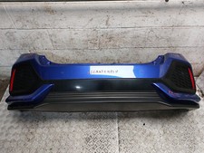 HONDA CIVIC MK10 REAR BUMPER IN BLUE 2017