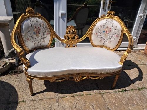 Newly upholstered gilted - newly, &