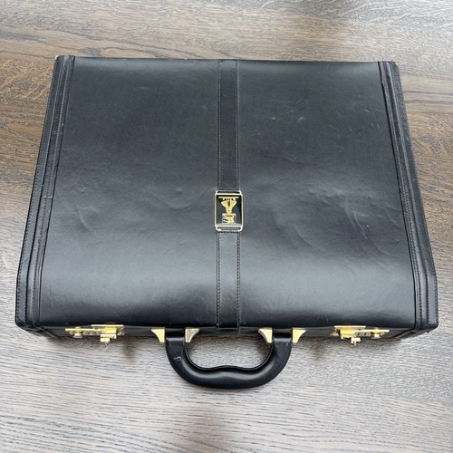 Vintage black leather - black,