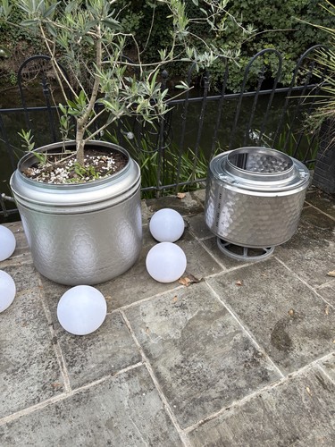Upcycled washing machine drum - upcycled,