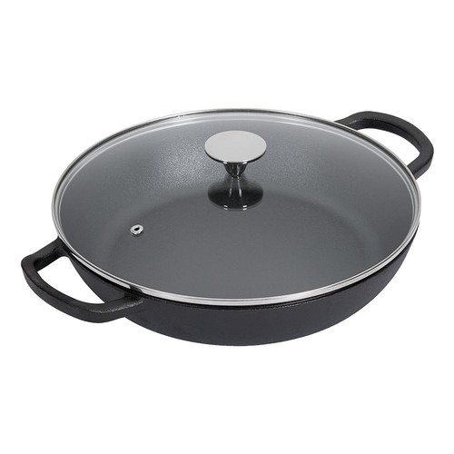 Cast iron shallow casserole - iron,