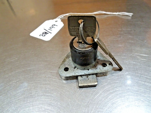 Vintage seat helmet lock - vintage, seat/helmet