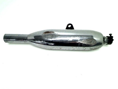 Exhaust muffler right triumph - exhaust,