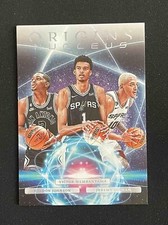 Victor Wembanyama/Keldon Johnson/Jeremy Sochan 2023-24 Panini Origins Nucleus #8