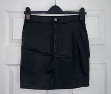 BNWT TOPSHOP BLACK COATED