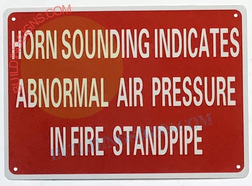 Horn sounding indicates - sounding,