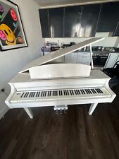  ~ Baby Yamaha Grand Piano ~ Glossy White~ Digital, built in speaker~ Excellent 