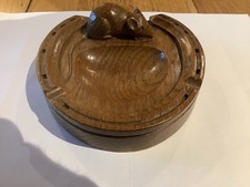 ROBERT THOMPSON MOUSEMAN HORSESHOE ASHTRAY