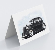 Personalised Ford Pop 103e Hot Rod Classic Car Birthday Christmas Card. Large A5