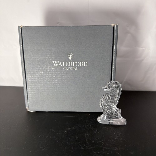Waterford crystal seahorse - waterford,
