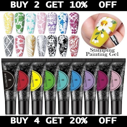 Born pretty stamping - stamping, nail