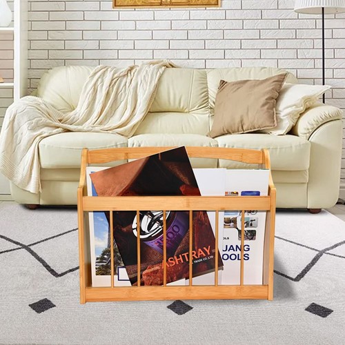 Wooden magazine rack - rack, letters