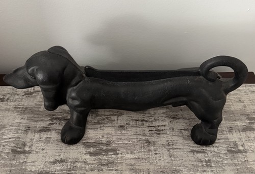 Cast iron daschund weiner dog - daschund,