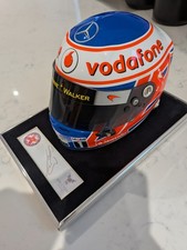 Jenson Button 2011 F1 1/2 Scale Helmet Vodafone McLaren Mercedes F1 mini helmet